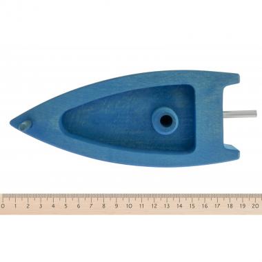 nic Air-powered boat blue