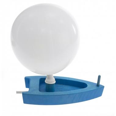 nic Air-powered boat blue