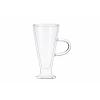 ARDESTO Cup set with double walled handles, 230 ml, H 15.8 cm, 2 pcs, borosilicate glass