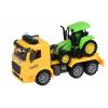 Same Toy Inertial toy car Truck Tractor unit (yellow) and tractor (with light and sound)