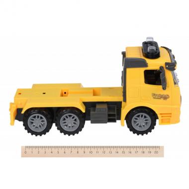 Same Toy Inertial toy car Truck Tractor unit (yellow) and tractor (with light and sound)