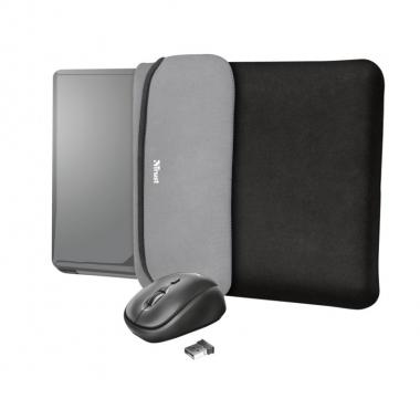 Trust Чохол + миша YVO MOUSE & SLEEVE 15.6 [23449]