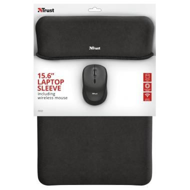 Trust Чохол + миша YVO MOUSE & SLEEVE 15.6 [23449]
