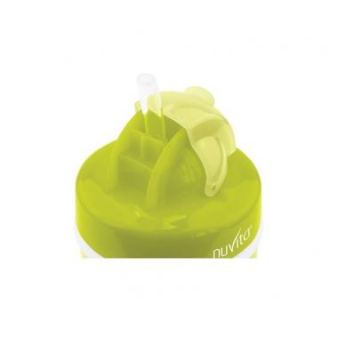 Nuvita Double wall cup with straw 18m+ 200ml[NV1436Lime]