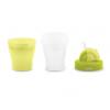 Nuvita Double wall cup with straw 18m+ 200ml[NV1436Lime]