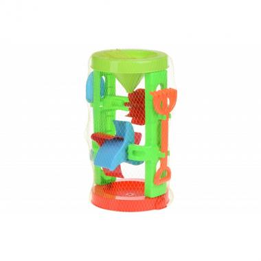 Same Toy Игрушка для песочницы - Мельница (красная с голубым)