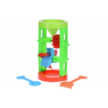 Same Toy Игрушка для песочницы - Мельница (красная с голубым)