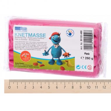 Becks Plastilin Set of modeling clay 250g. Pink