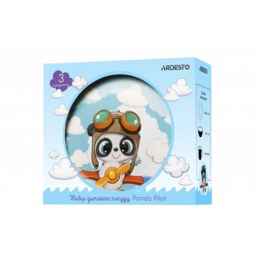 ARDESTO Набір дитячого посуду Panda pilot 3 пр., порцеляна