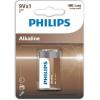 Philips Battery Entry Alkaline 6LR61(6LF22, MN1604, MX1604) blister, 1 pcs