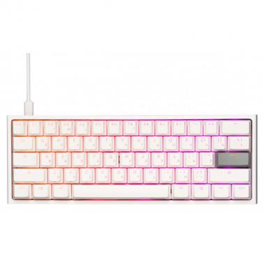 Ducky Клавиатура One 2 Mini, Cherry Red, RGB LED, RU PBT, White