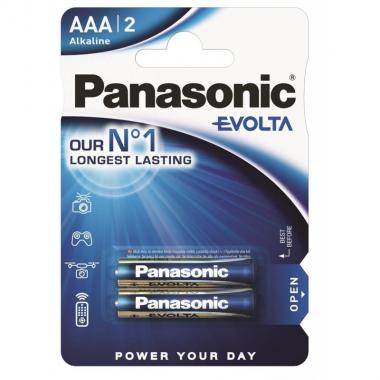 Panasonic Battery EVOLTA Alkaline AAА blister, 2 pcs.