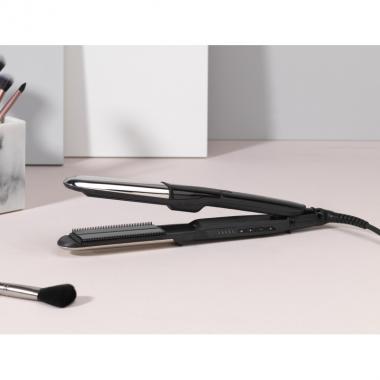 BaByliss Выпрямитель для волосс функцией пара ST496E, 67 Вт, черный