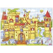goki Wooden puzzle Knight's castle