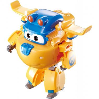 Super Wings Ігрова фігурка-трансформер Transforming Construction Donnie, Донні будівельник