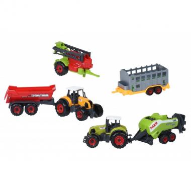 Same Toy Toy cat Farm - Tractor with trailer (3 pcs.)