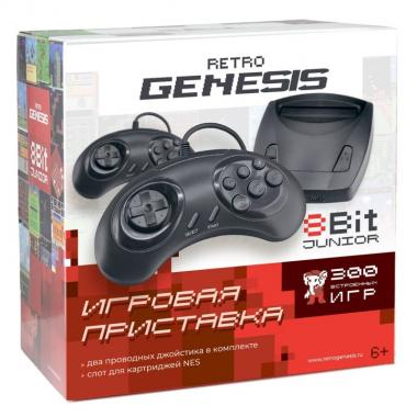 Retro Genesis 8 Bit Junior (300 ігор, 2 дротових джойстика, AV кабель)