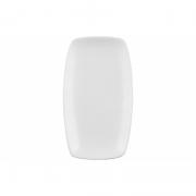 ARDESTO Rectangular dish Molize, 25х14 cm, white, ceramics