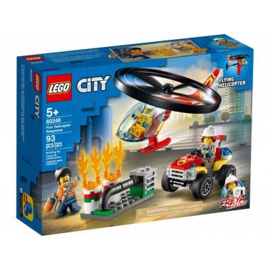 LEGO Конструктор City Пожарный спасательный вертолёт 60248