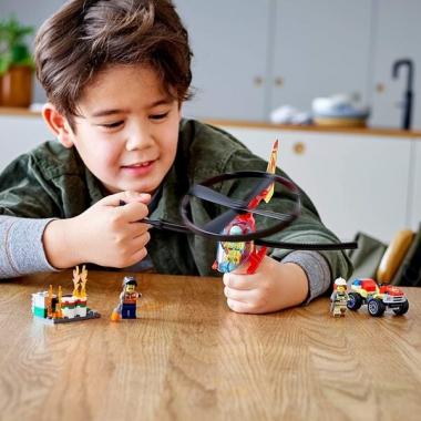 LEGO Конструктор City Пожарный спасательный вертолёт 60248