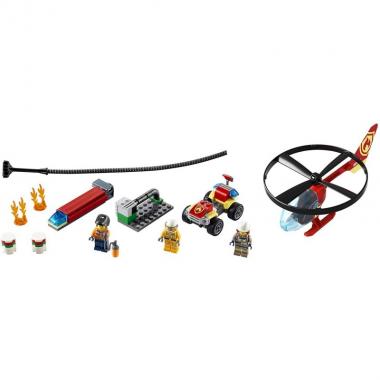 LEGO Конструктор City Пожарный спасательный вертолёт 60248