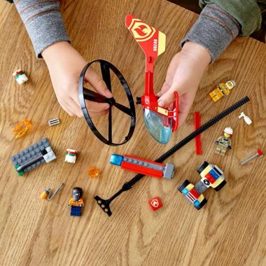 LEGO Конструктор City Пожарный спасательный вертолёт 60248