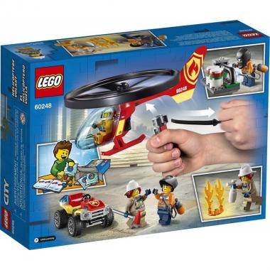 LEGO Конструктор City Пожарный спасательный вертолёт 60248