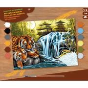 Sequin Art Craft kit PAINTING BY NUMBERS SENIOR Serenity