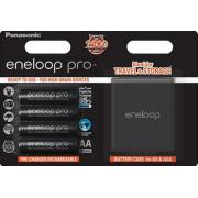 Panasonic Eneloop Pro AA 2500 mAh 4BP+Case