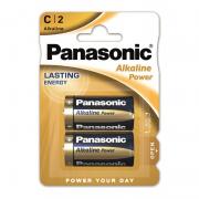 Panasonic Battery ALKALINE POWER Alkaline C(LR14) blister, 2 pcs.