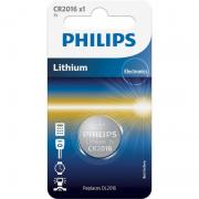 Philips Батарейка литиевая CR 2016 блистер, 1 шт