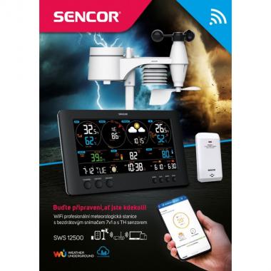 Sencor Ел. погодна станція SWS 12500 WiFi