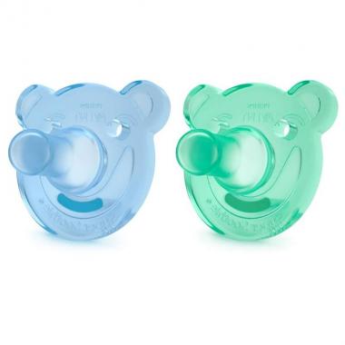 Avent figured for boys Soothie 2pcs 0+