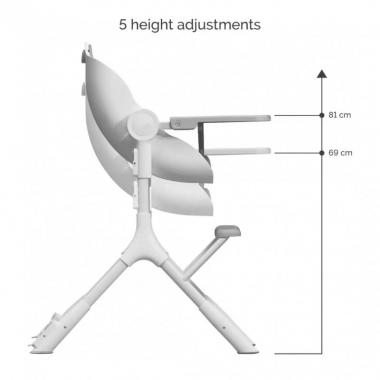 Oribel Highchair Cocoon 2.0 Grey