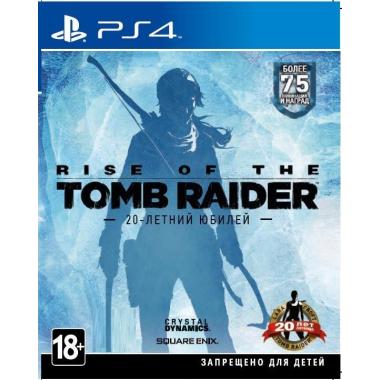 Games Software RISE OF THE TOMB RAIDER [Blu-Ray диск, Russian version] (PS4)