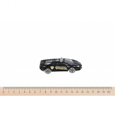 Same Toy Toy car Model Car Police (black)