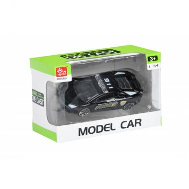 Same Toy Toy car Model Car Police (black)