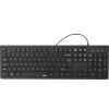 HAMA Keyboard KC-200 105key, USB-A, EN/UKR, black