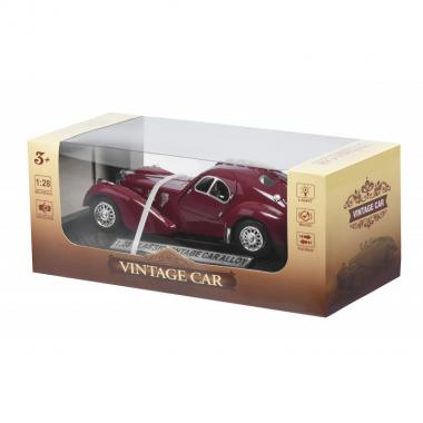 Same Toy Автомобіль Vintage Car зі світлом і звуком (бордовий)
