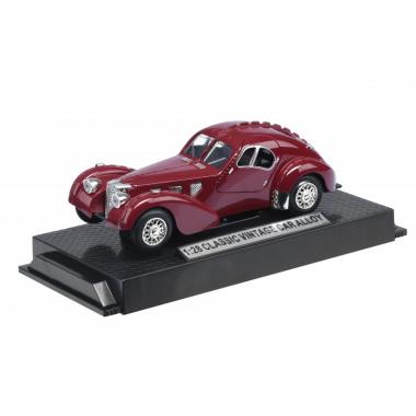 Same Toy Автомобіль Vintage Car зі світлом і звуком (бордовий)