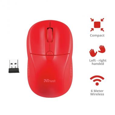 Trust PRIMO WIRELESS MOUSE RED