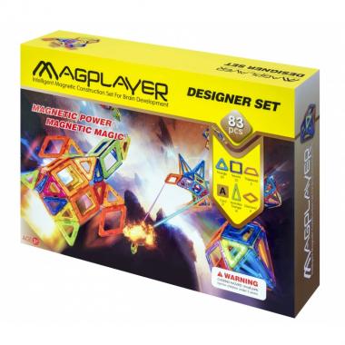 MagPlayer Конструктор магнітний 83 од. (MPA-83)