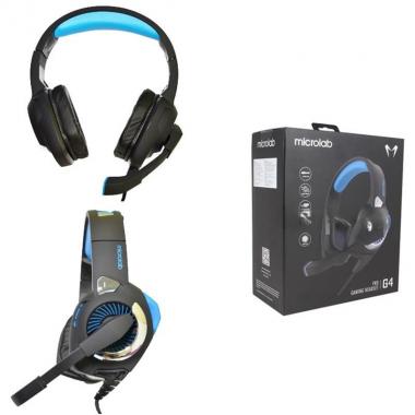 Microlab headset Black,Blue G4BB