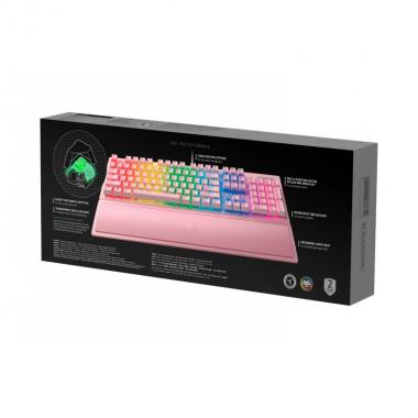 Razer BlackWidow V3[Green Switch US Layout Quartz USB RGB Pink]