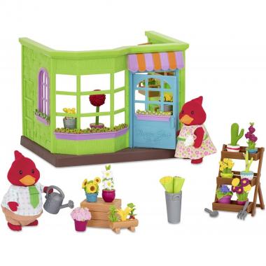 Li`l Woodzeez Игровой набор Цветочный магазин (маленький) WZ6621Z