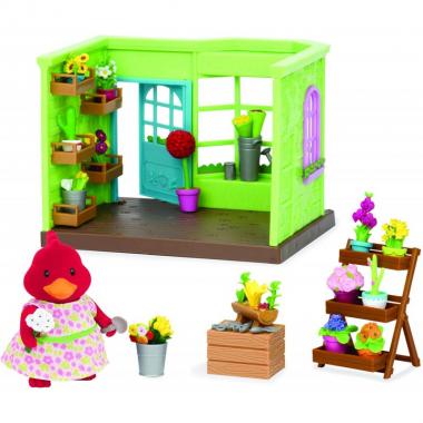 Li`l Woodzeez Игровой набор Цветочный магазин (маленький) WZ6621Z