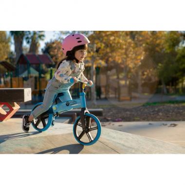 YVolution YVelo Balance Bike 2018 Refresh Blue 4L/13L CL 2PK