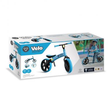 YVolution YVelo Balance Bike 2018 Refresh Blue 4L/13L CL 2PK