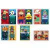 Janod Cube puzzle - Dog & Cat (6 pcs.)