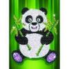 Sequin Art Craft set RED - Paz Panda
